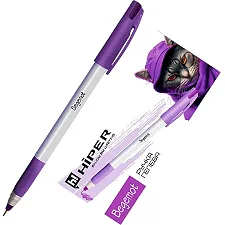Ручка HIPER HG-230 гелева BEGEMOT 0,7 мм (фіолетова) (Кнц6957)