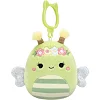 Мягкая игрушка на клипсе Squishmallows – Пчелка Сибил