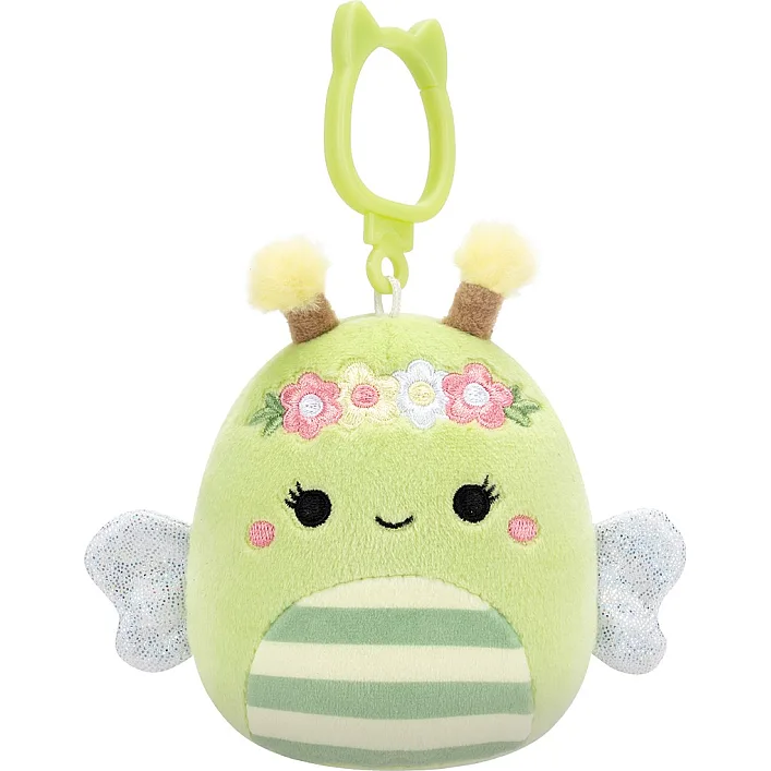 Мягкая игрушка на клипсе Squishmallows – Пчелка Сибил