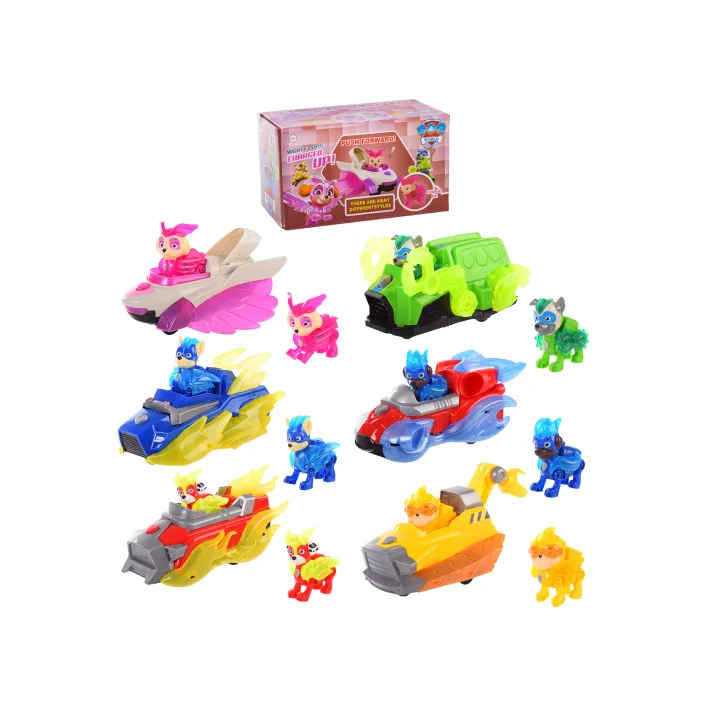 Игрушечный набор Механическая ДРУЖЬЯ 9088A/B/C/D/E/F 6 видов в кор. 10,5*10*8см (Рез6454)