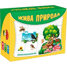 Развивающие пазлы "Живая природа" ARTOS (Нас0543)
