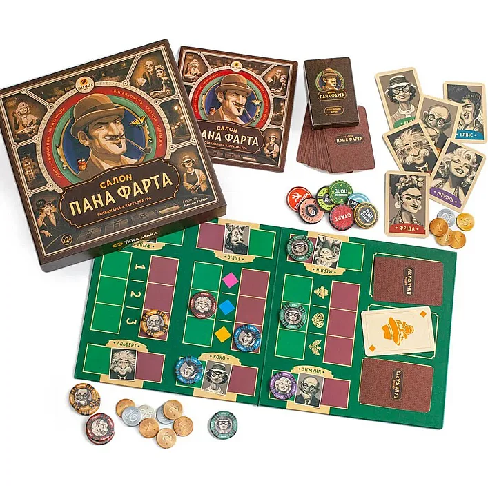 Игра настольная "Салон Пана Фарта" 80001-UA ТАКАЯ МАКА (Нас9601)