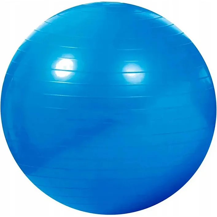 М'яч для фітнесу (фітбол) BT-SFB-0004(Blue) розмір 65 см