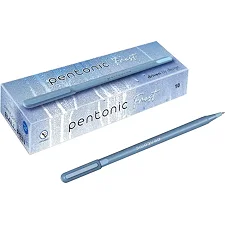 Ручка шариковая масляная Pentonic Frost LINC 412219 Синяя 0,7 мм (Кнц9634)