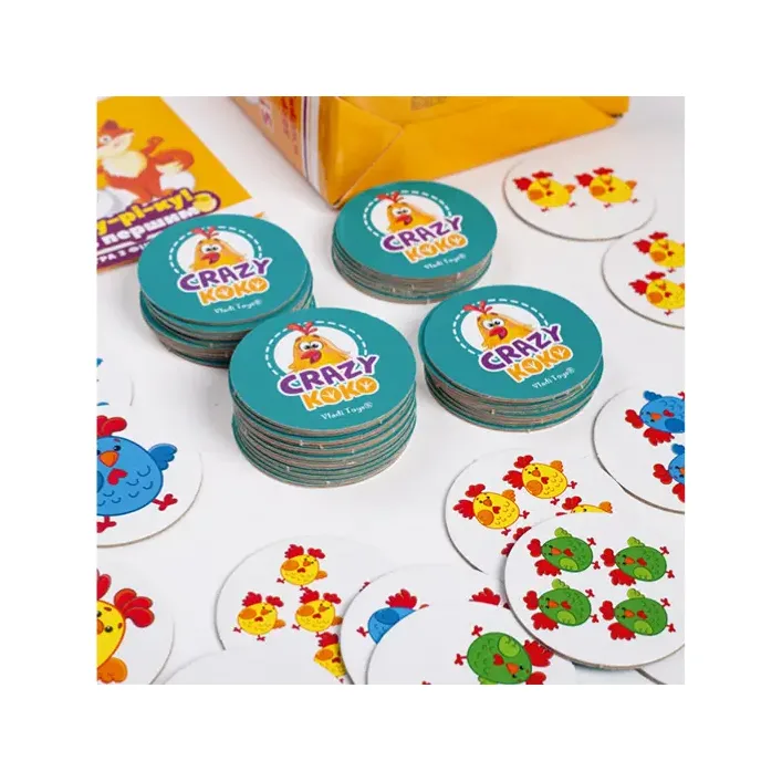 Настольная игра "Crazy Koko. Ку-ку-ри-ку!" VT8025-08 VladiToys (Нас4204)