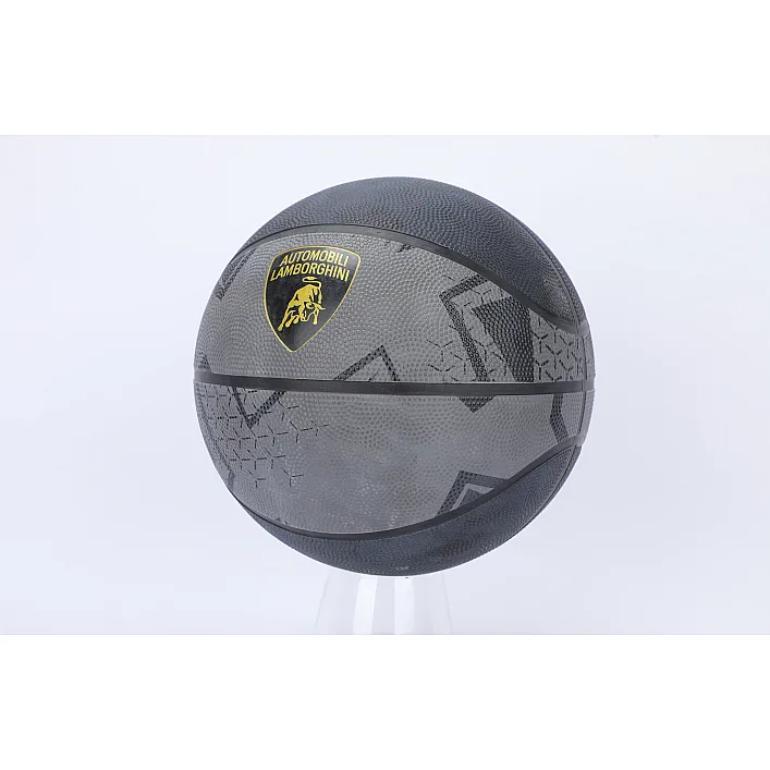 Баскетбольный мяч LAMBORGHINI, черный, р.7 (82285)