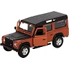 Автомодель - LAND ROVER DEFENDER 110 (ассорти белый, оранжевый металлик 1:32)18-43029 (Маш6597)