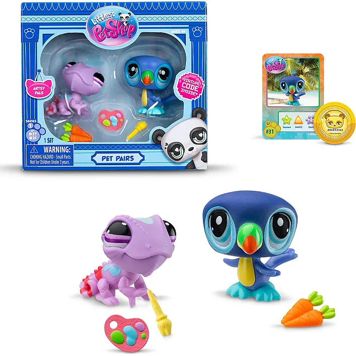 Игровой набор Littlest Pet Shop – Друзья по искусству