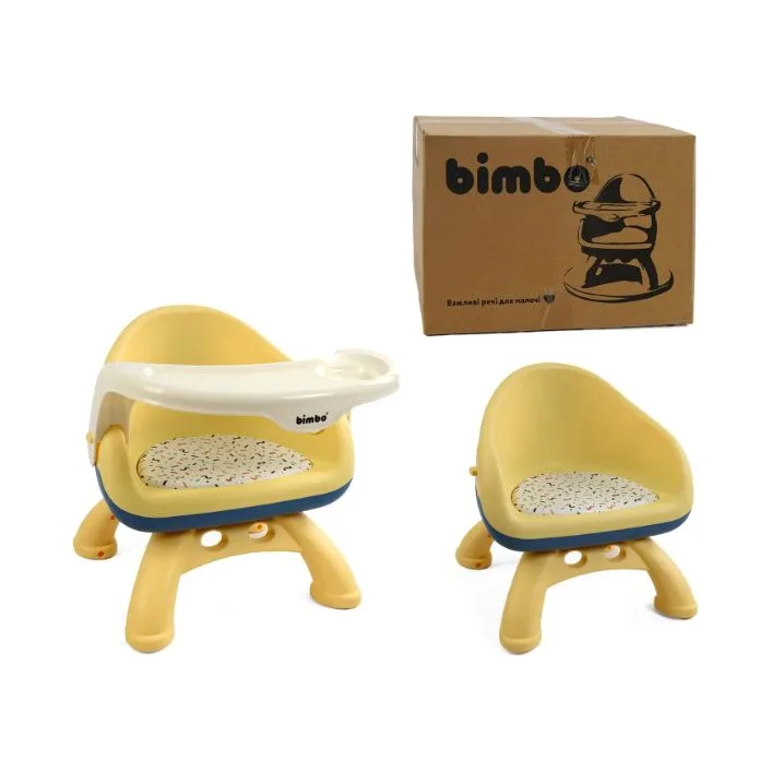 Стілець "Bimbo", розмір зі столиком: 45х37х38 см, м’яка сидушка, в коробці