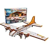 Деревянный 3D конструктор "Летающая крепость" Puz-00949 PuzzleOk (Дер9684)
