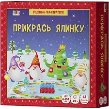 Детский игровой набор "Укрась елку" 21401 с игровым кубиком