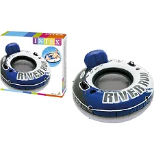 Круг надувной INTEX с ручками 58825 р.135см (Риз9825)