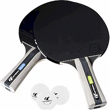 Набір для настільного тенісу Cornilleau SPORT Pack DUO, чорно-червоний