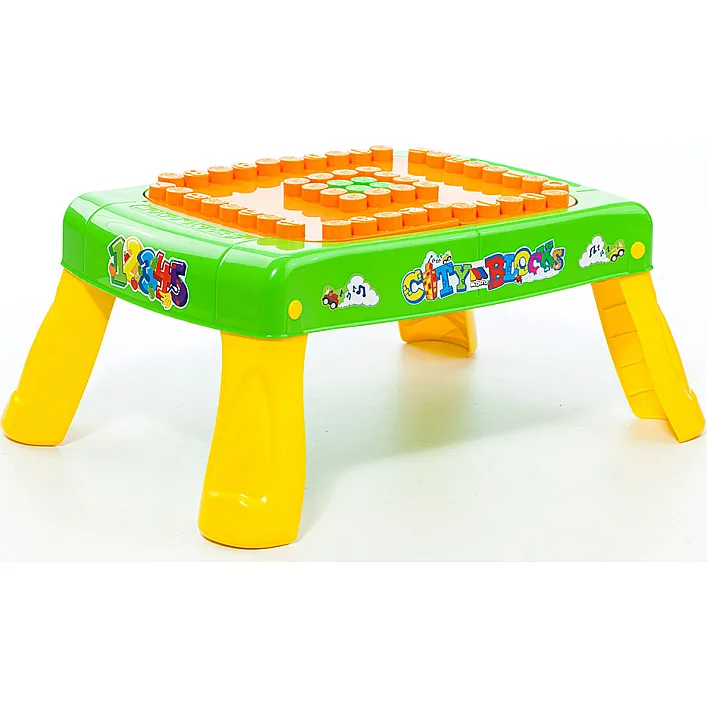 Игровой центр с блоками, 24шт и 1 машинка Molto (04827)
