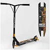 Самокат трюковый Best Scooter 51738 (1) HIC-система, ПЕГИ, алюминиевый диск и дека, колёса PU d-110мм, ширина руля-52см, высота - 83см, в коробке