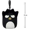 М'яка іграшка на кліпсі SQUISHMALLOWS серії "Хелоу Кітті" - БАДЗ-МАРУ (9 cm)