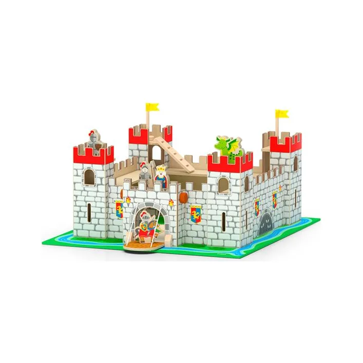 Деревянный набор Viga Toys Игрушечный замок (50310)
