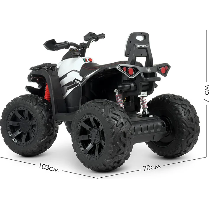 Дитячий електроквадроцикл Bambi Racer M 4795EBLR-1 до 30 кг