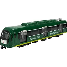 Дитячий ігровий потяг 731-27K(Green) зелений, світиться, 23х4х5 см