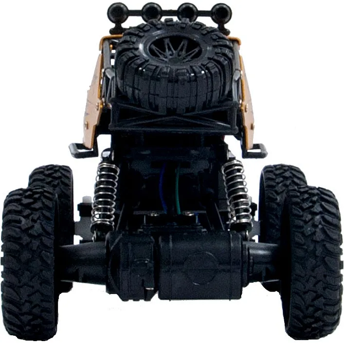 Автомобиль OFF-ROAD CRAWLER на р/к - CAR VS WILD (золотой, акум. 3,6V, металл. корпус, 1:20) (Маш0524)