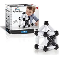 Магнитный конструктор Guidecraft Better Builders Reflections, 29 деталей (G8307)