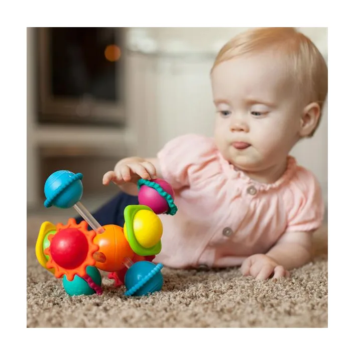Прорезыватель Fat Brain Toys Wimzle Сенсорные шары (F136ML)