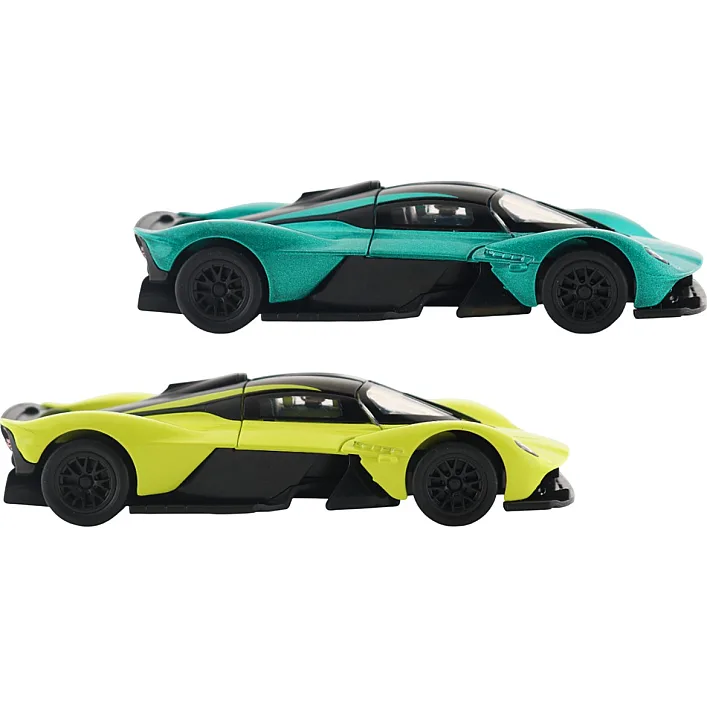 Автомодель - ASTON MARTIN VALKYRIE 2024 (зелений, жовтий)