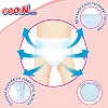Підгузки GOO.N Plus для дітей 6-11 кг (розмір М, на липучках, унісекс, 52 шт)
