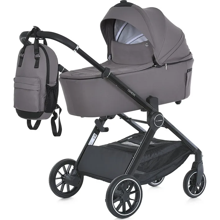 Коляска дитяча універсальна 2 в 1 GENESIS ME 1126 Taupe Gray