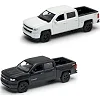 Автомодель - CHEVROLET SILVERADO 2017 (перламутрово-білий, чорний)