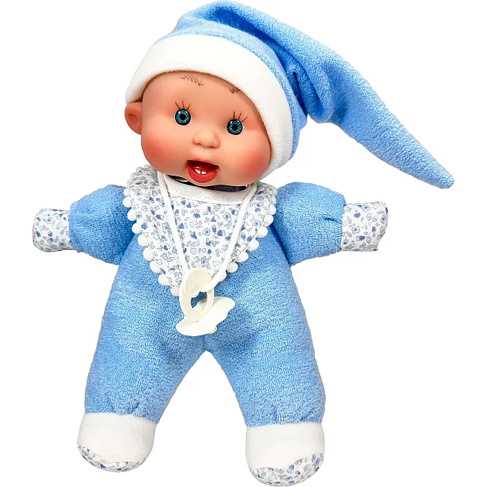 Пупс, серія SOFT DOUDOU, у блакитному одязі в коробці, 26см, Nines d`Onil (04521)