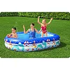 Бассейн надувной детский Bestway 54370 213x155x132 см