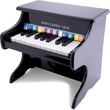 Детское пианино, New Classic Toys, чёрное, 18 клавиш, арт. 10157