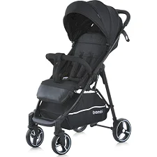 Коляска детская BAMBI (M 4249-2 Black Matt) черный