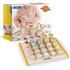 Деревянный сортер Guidecraft Manipulatives Цветные цилиндры (G6734)