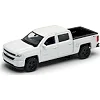 Автомодель - CHEVROLET SILVERADO 2017 (перламутрово-білий, чорний)