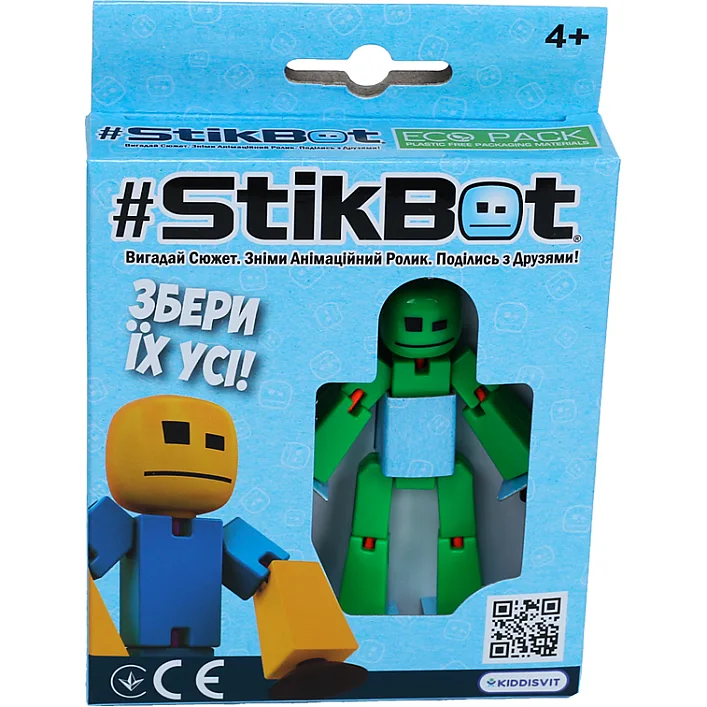 Фігурка для анімаційної творчості STIKBOT (зелений)