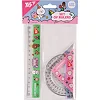 Набор линеек Yes (3 предмета) "Line friends", линейка 15 см 370676 (Кнц3676)