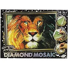 Алмазная мозаика "DIAMOND MOSAIC. Лев"