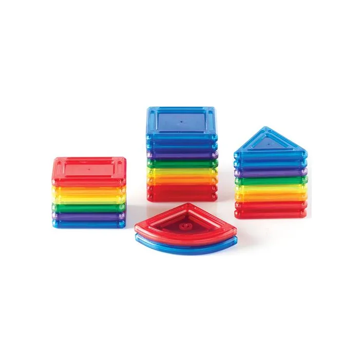 Магнитный конструктор Guidecraft PowerClix Solids, 24 детали (G9420)
