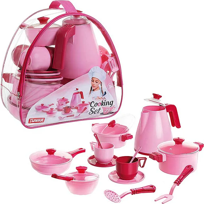 Игровой набор посуды Cooking Set Юника 71740, 23 предмета