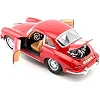 Автомодель - PORSCHE 356B (1961) (асорті слонова кістка, червоний, 1:24)