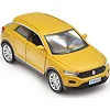 Автомодель - VOLKSWAGEN T-ROC 2017 (золотой) (Маш4896)