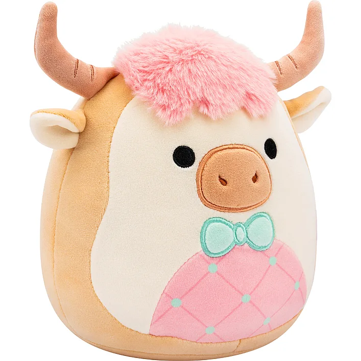 М'яка іграшка SQUISHMALLOWS - КОРІВКА САМСОН (19 cm)