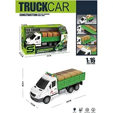 Спецтехника JS 146 A (36/2) "Самосброс", масштаб - 1:16, инерция, подсветка, звук, подвижные элементы, в коробке