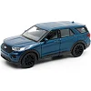 Автомодель - Ford Explorer 2023 (перламутрово-белый, голубой металлик)