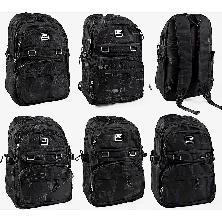 Рюкзак C 72916 (40) размеры: 30х17х45 см, 2 отделения, 6 карманов, на молнии, в пакете, ВЫДАЕТСЯ ТОЛЬКО МИКС ВИДОВ