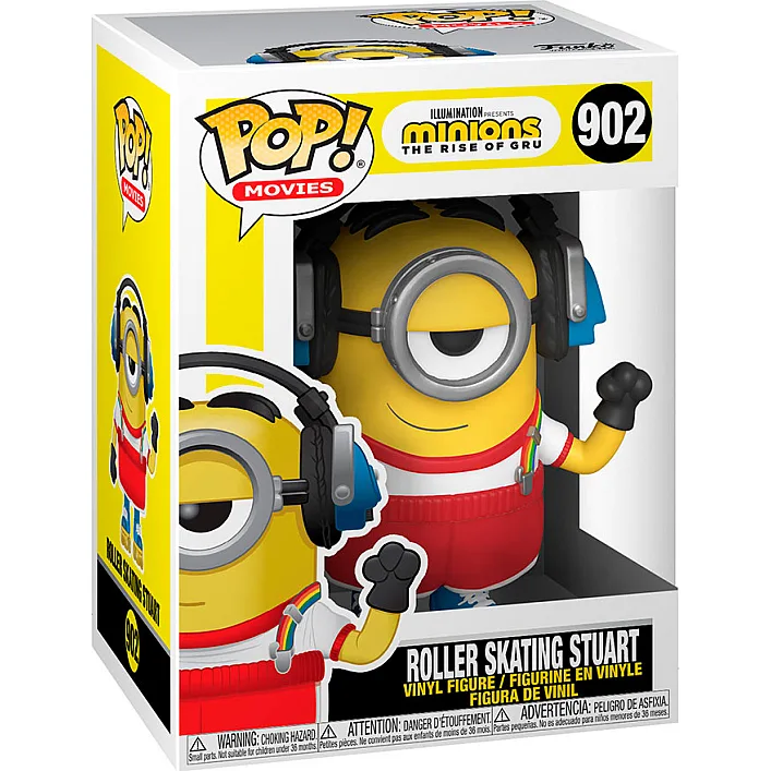Ігрова фігурка FUNKO POP! cерії "Посіпаки 2" - СТЮАРТ НА РОЛИКАХ