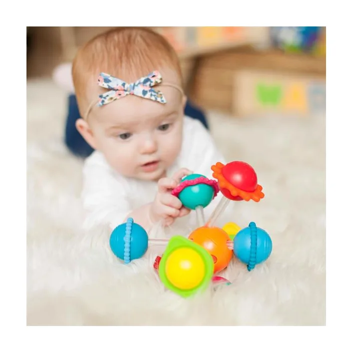 Прорезыватель Fat Brain Toys Wimzle Сенсорные шары (F136ML)