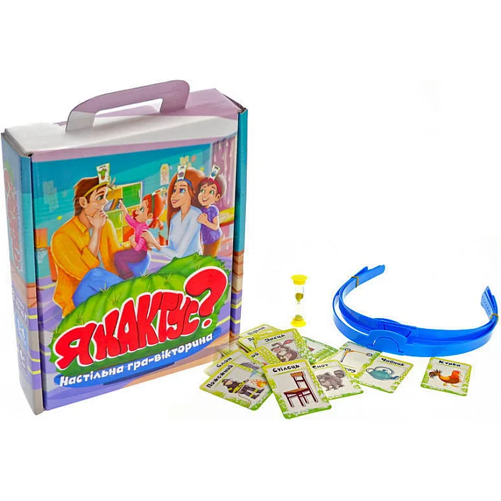 Развлекательная игра "Я кактус?" 30614 STRATEG (Нас4614)